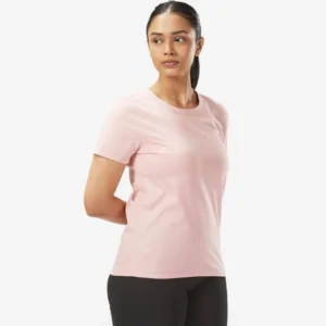 women solid round neck t shirt :1111